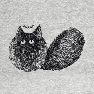 cute black cat T-Shirt